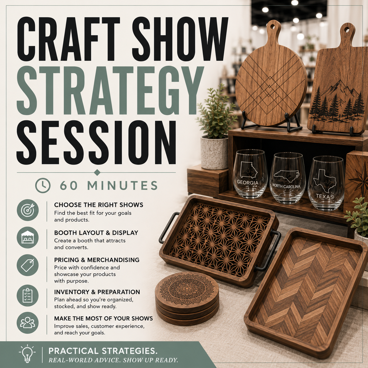 Craft Show Strategy Session (60 Minutes)