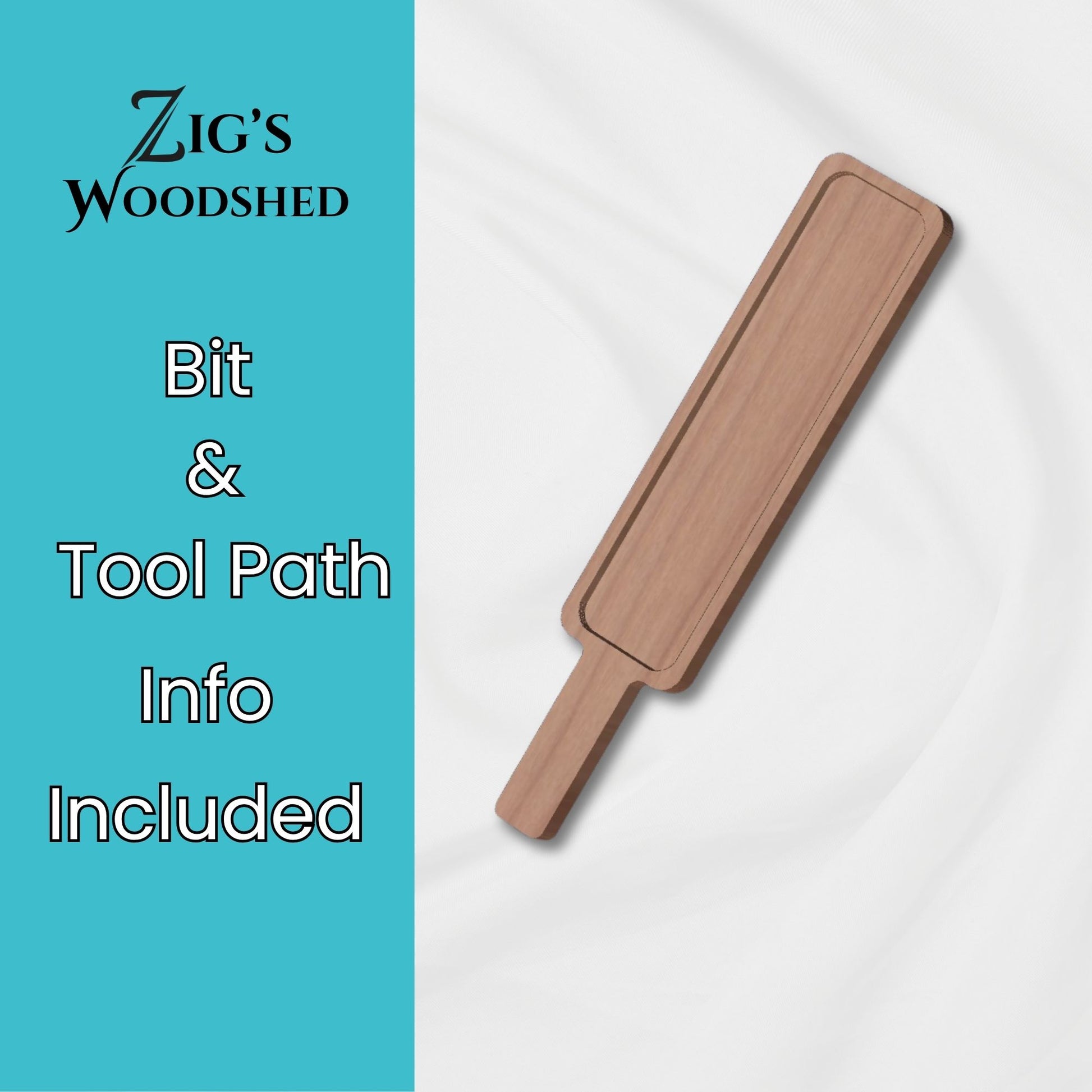 Digital download for Cracker Tray to be cut on a CNC machine.  Bit & tool path recommendations included.