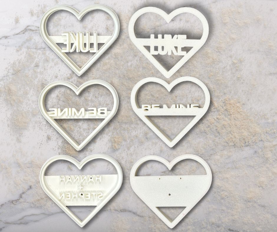 Valentine's Custom Cookie Cutter & Tray Bundle