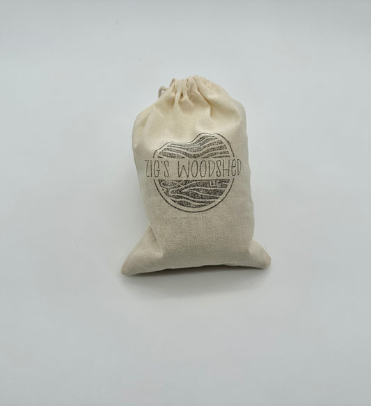 Replenish your whiskey smoker wood chips with this bag of chips from Zig's woodshed.