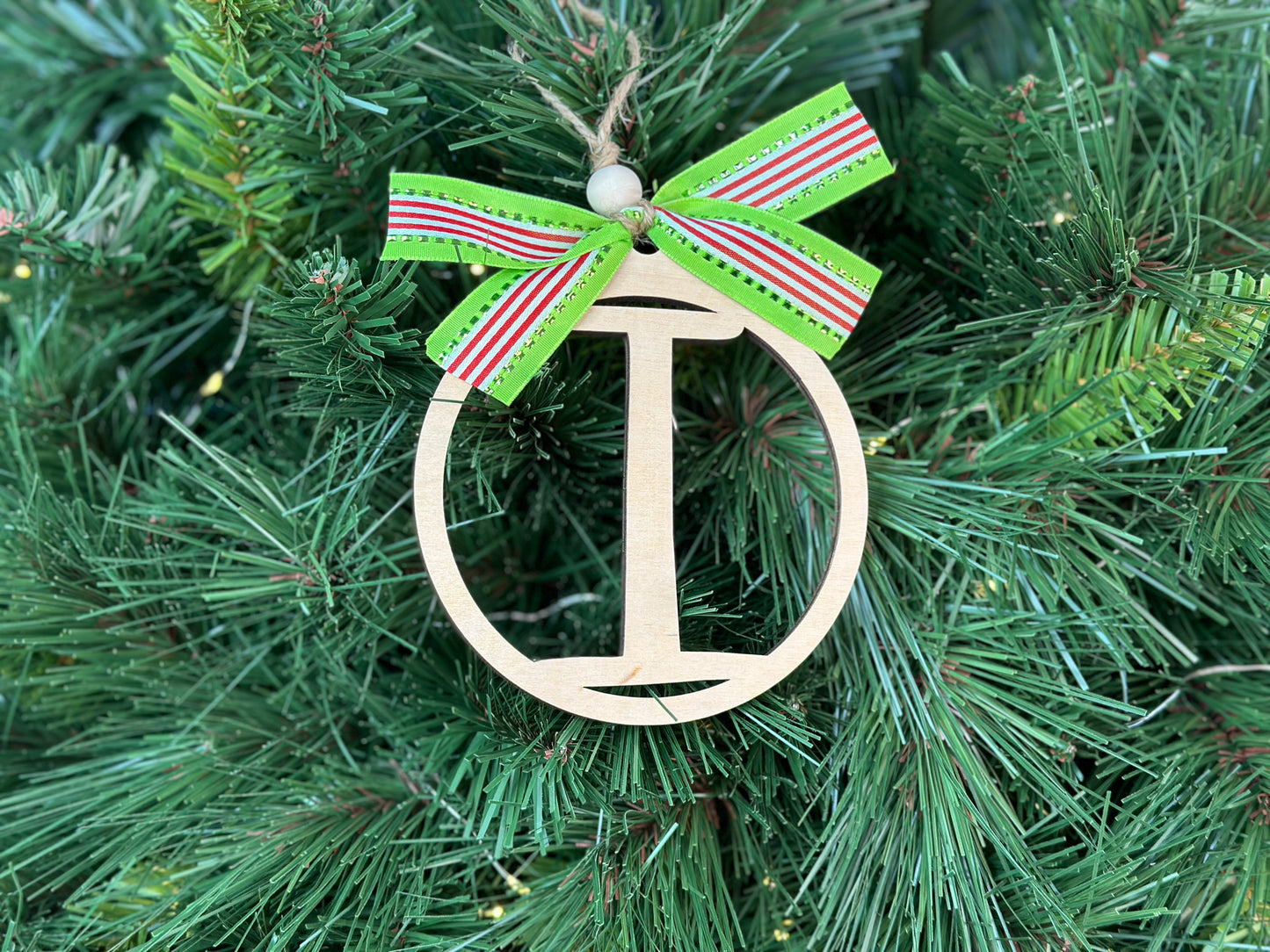 Monogram Christmas Ornament