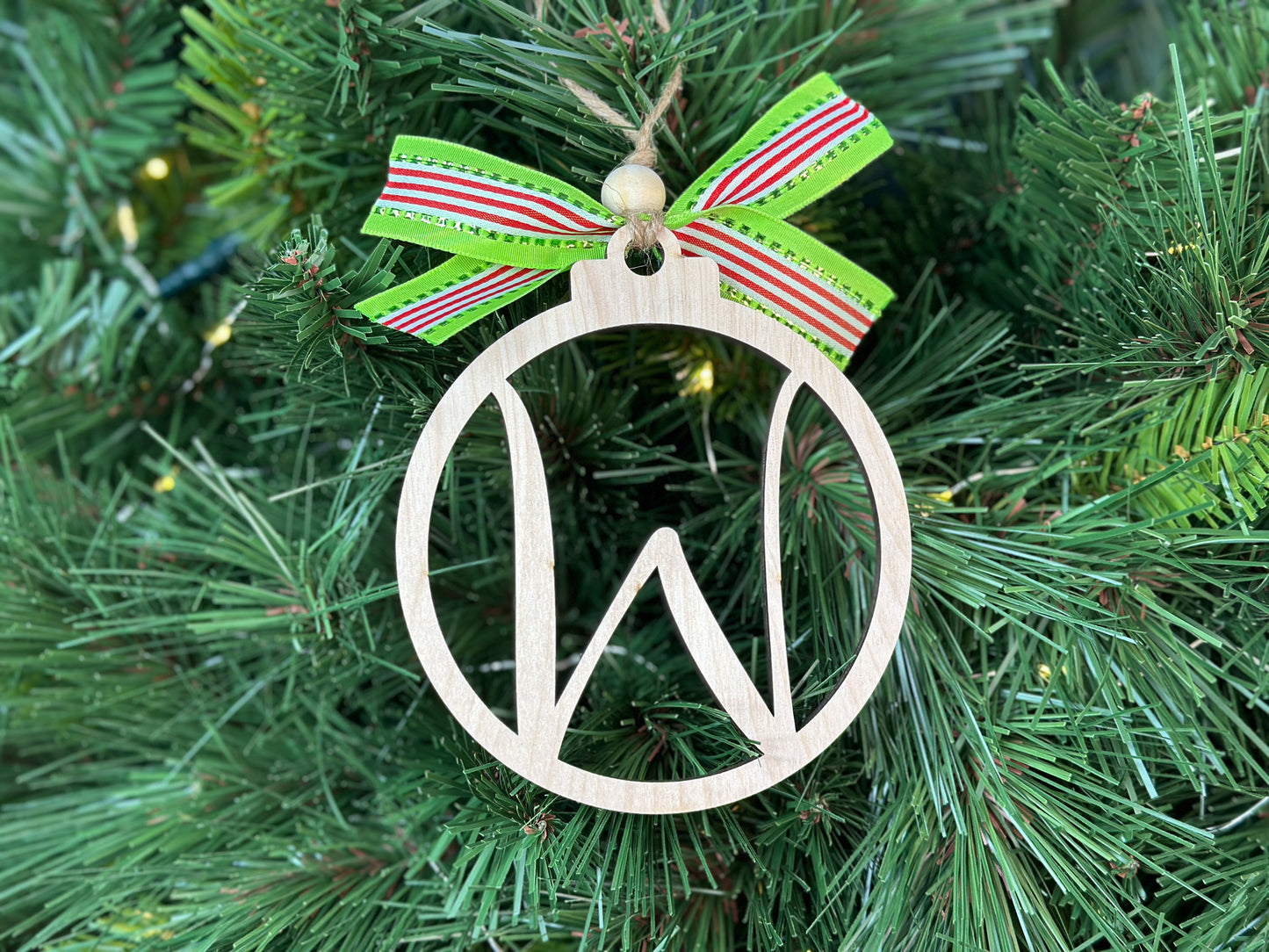 Monogram Christmas Ornament