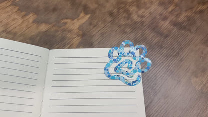 Paw Print Bookmark - DIGITAL DOWNLOAD